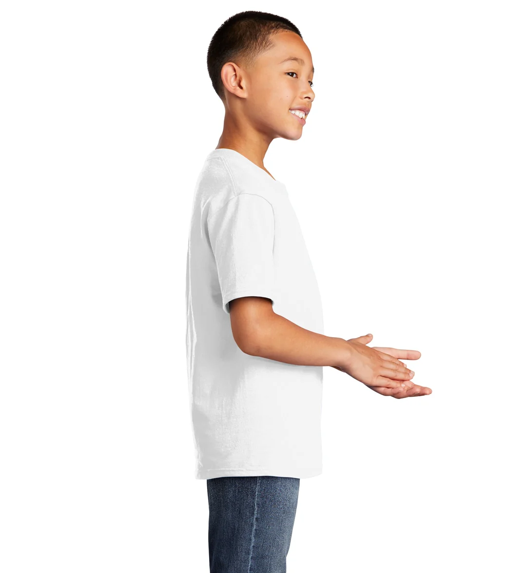Port & Company Youth Core Cotton Short Sleeve Tee - Image 14