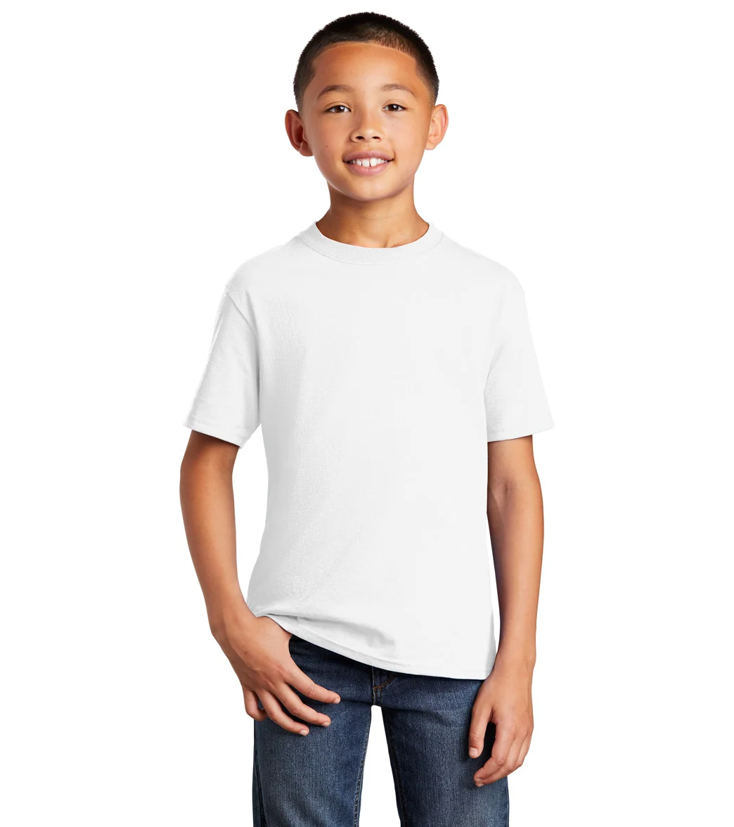 Port & Company Youth Core Cotton Short Sleeve Tee - Image 18
