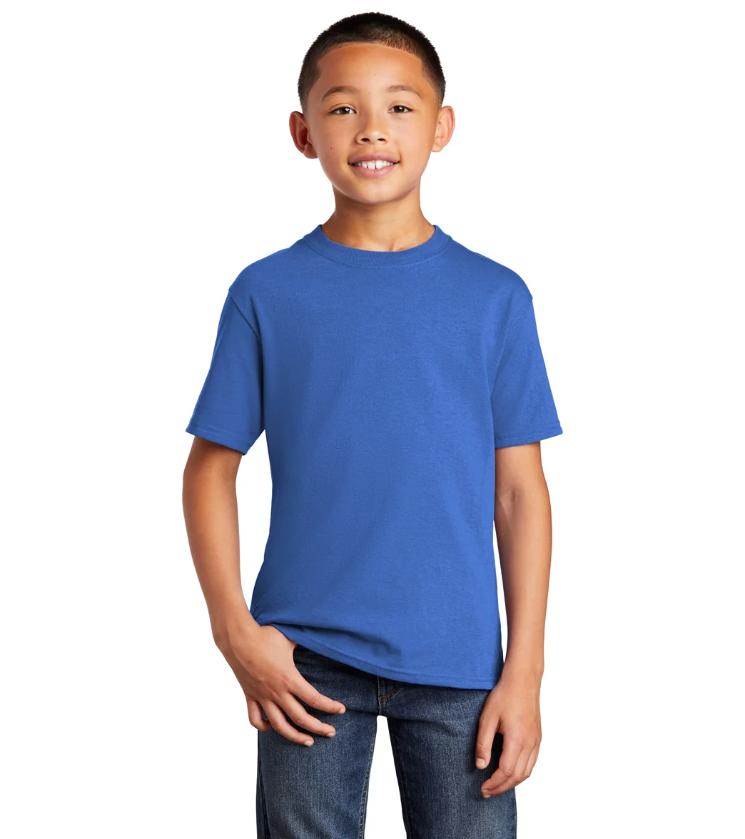 Port & Company Youth Core Cotton Short Sleeve Tee - Image 24