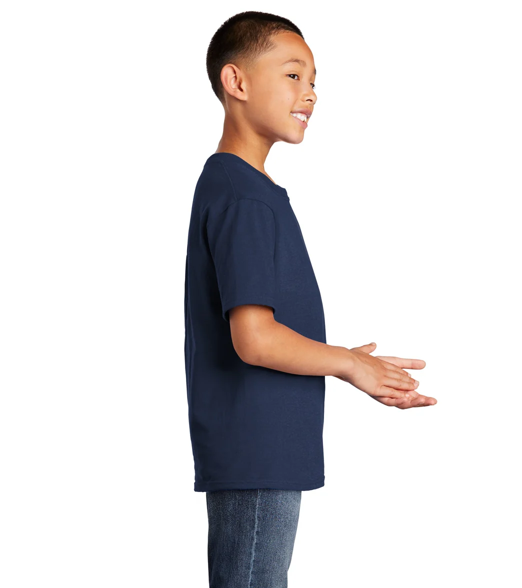 Port & Company Youth Core Cotton Short Sleeve Tee - Image 26