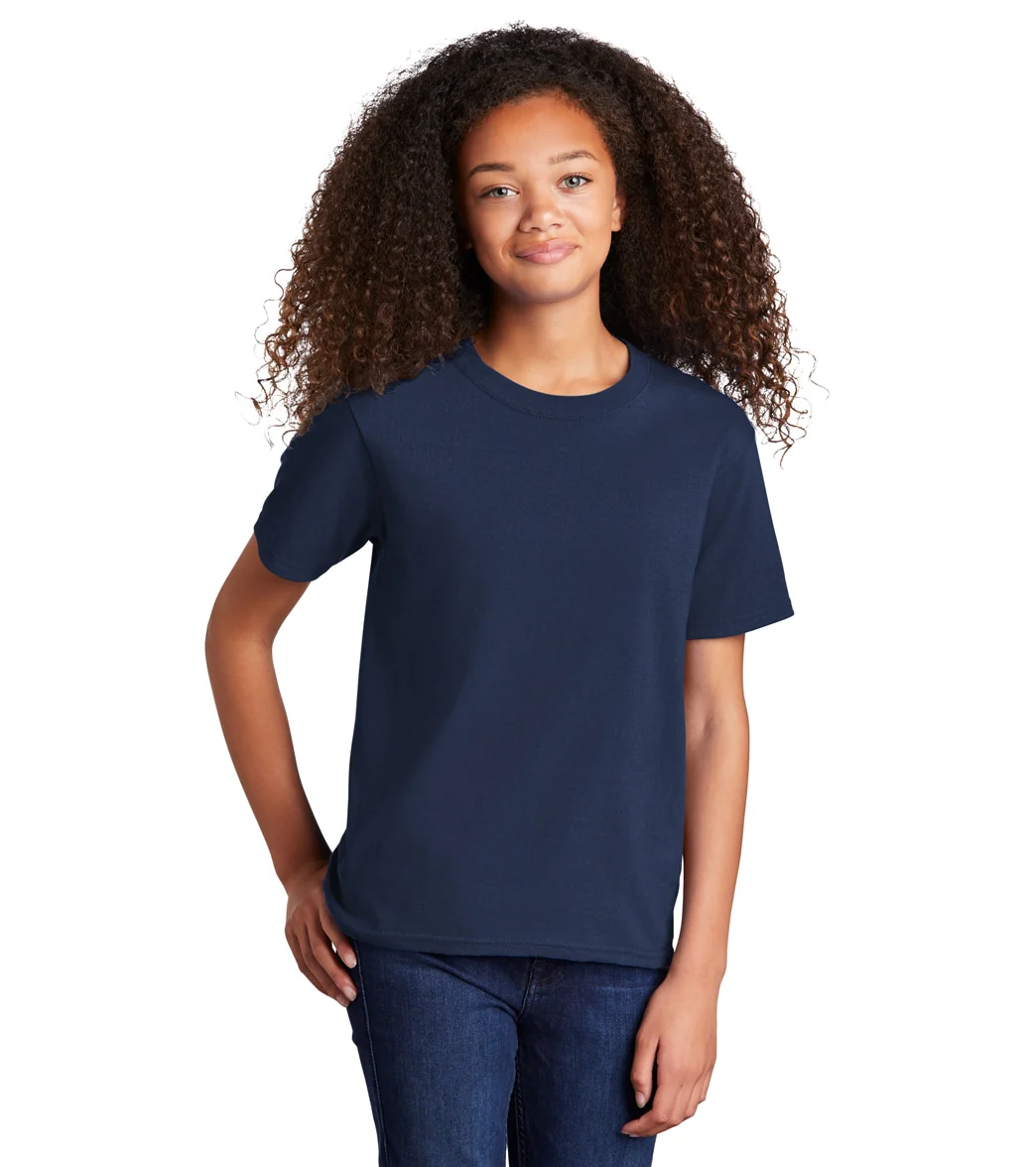 Port & Company Youth Core Cotton Short Sleeve Tee - Image 28