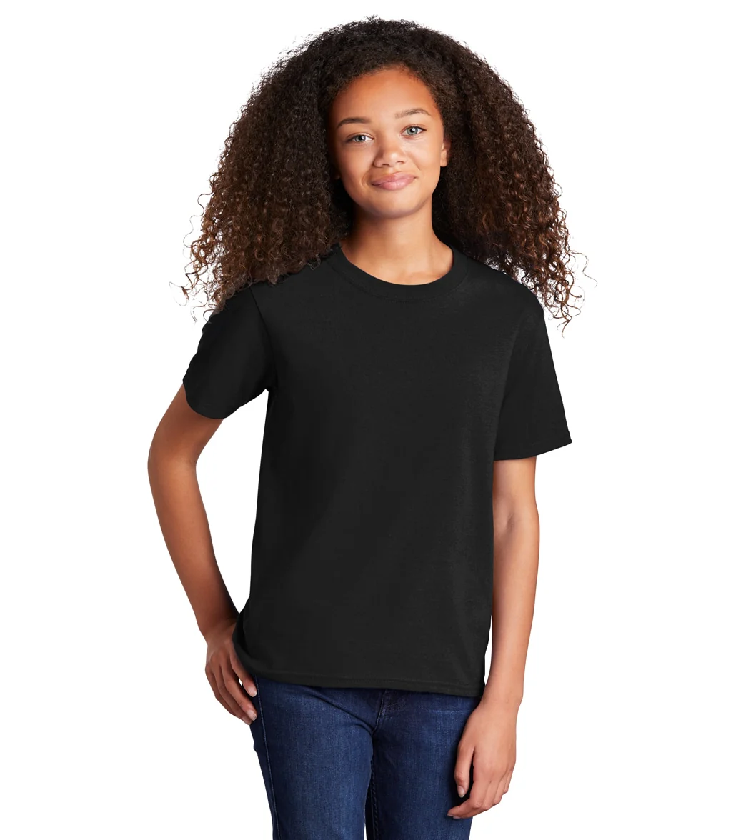Port & Company Youth Core Cotton Short Sleeve Tee - Image 4