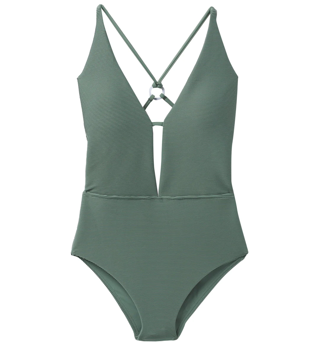 prAna La Plata Ottoman Ribbed One Piece Swimsuit - Image 4