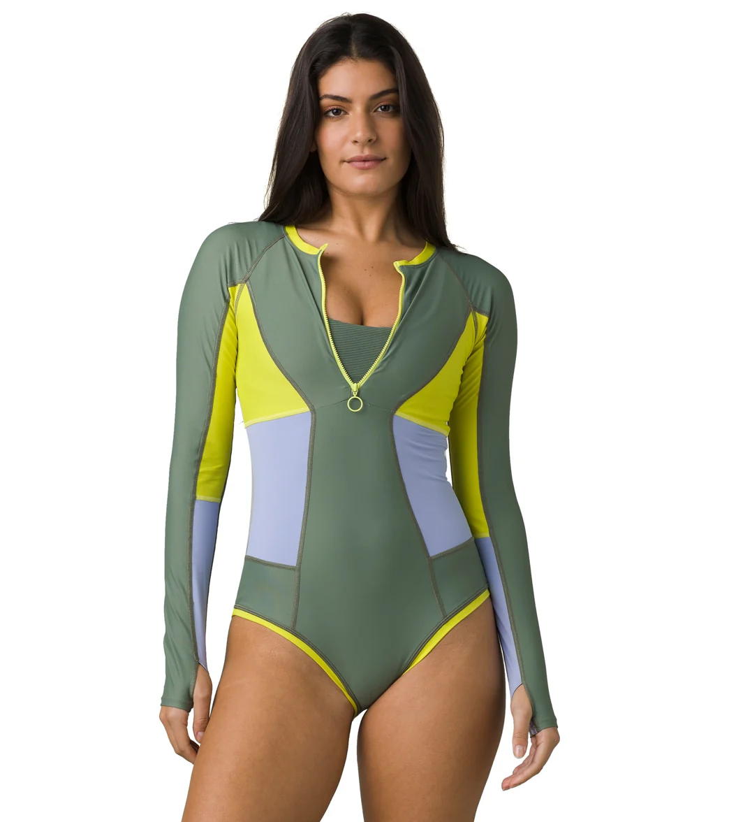 prAna McKalya Long Sleeve One Piece Swimsuit - Image 19