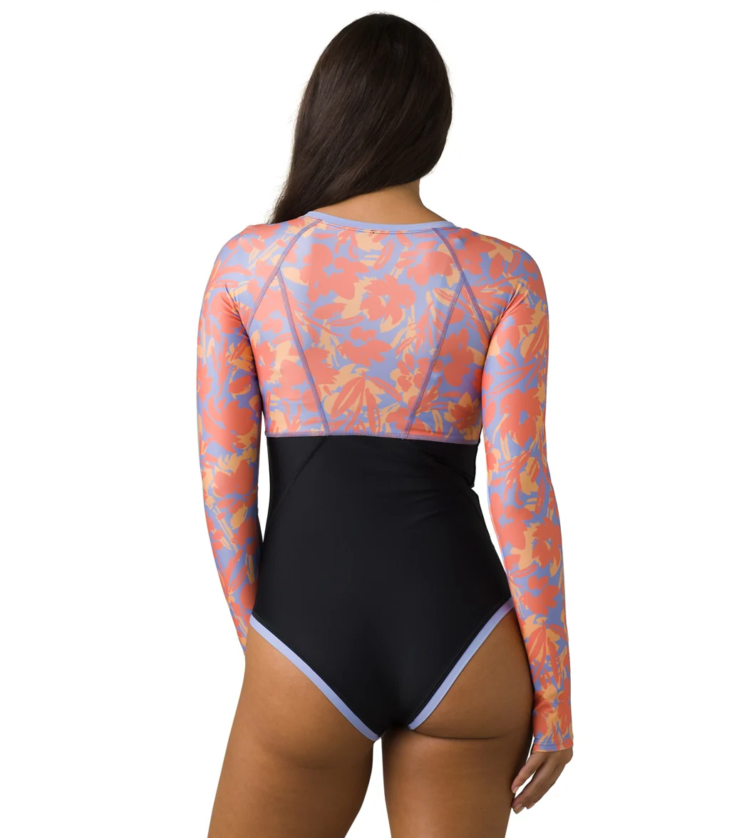 prAna McKalya Long Sleeve One Piece Swimsuit - Image 8