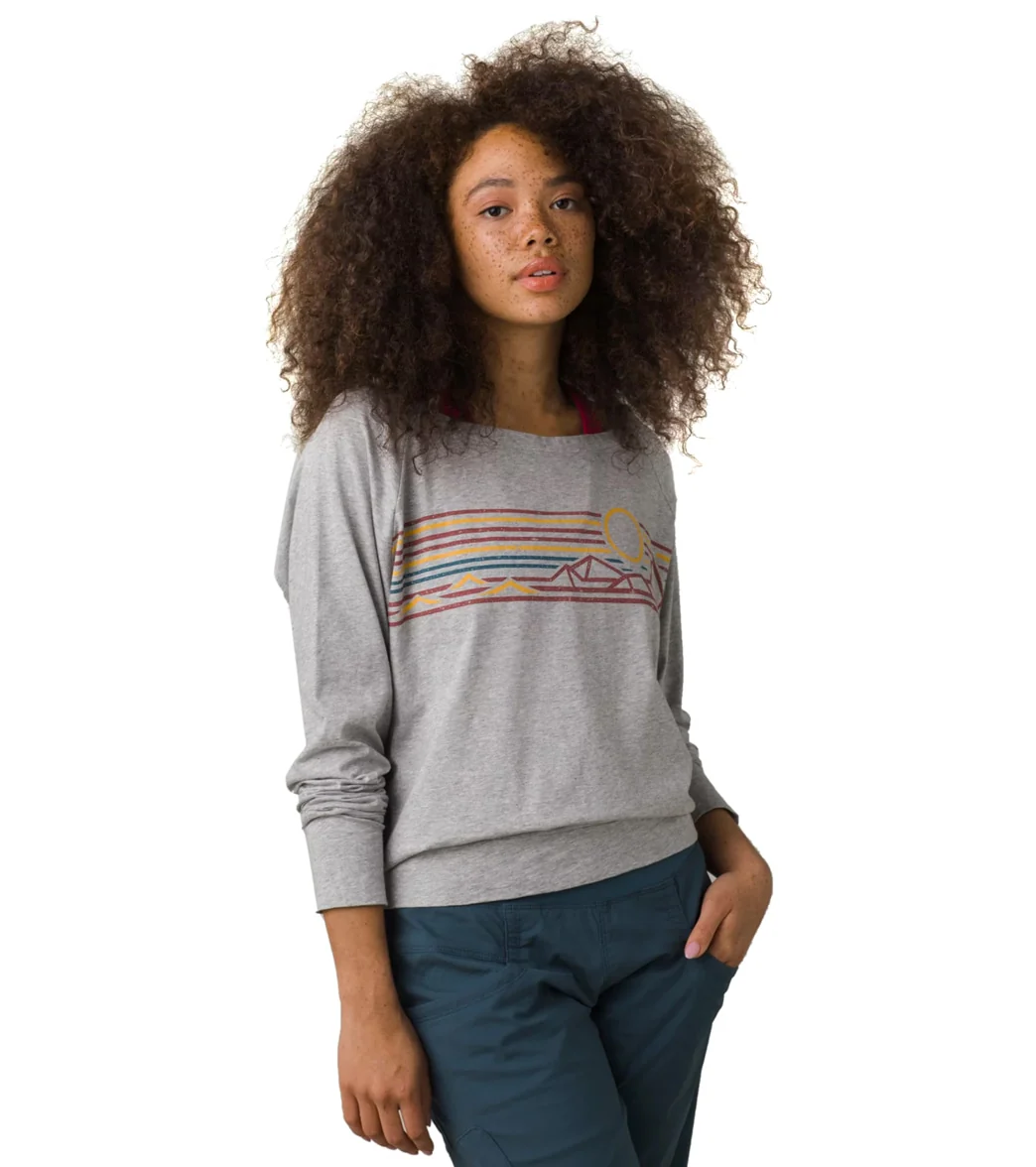prAna Organic Graphic Long Sleeve