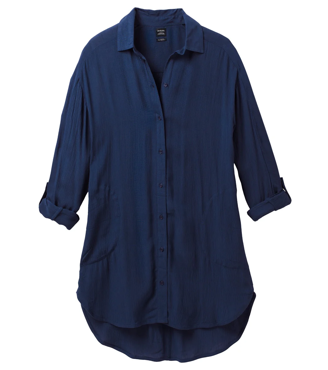 prAna Scheena Longe Sleeve Cover Up Shirt - Image 10