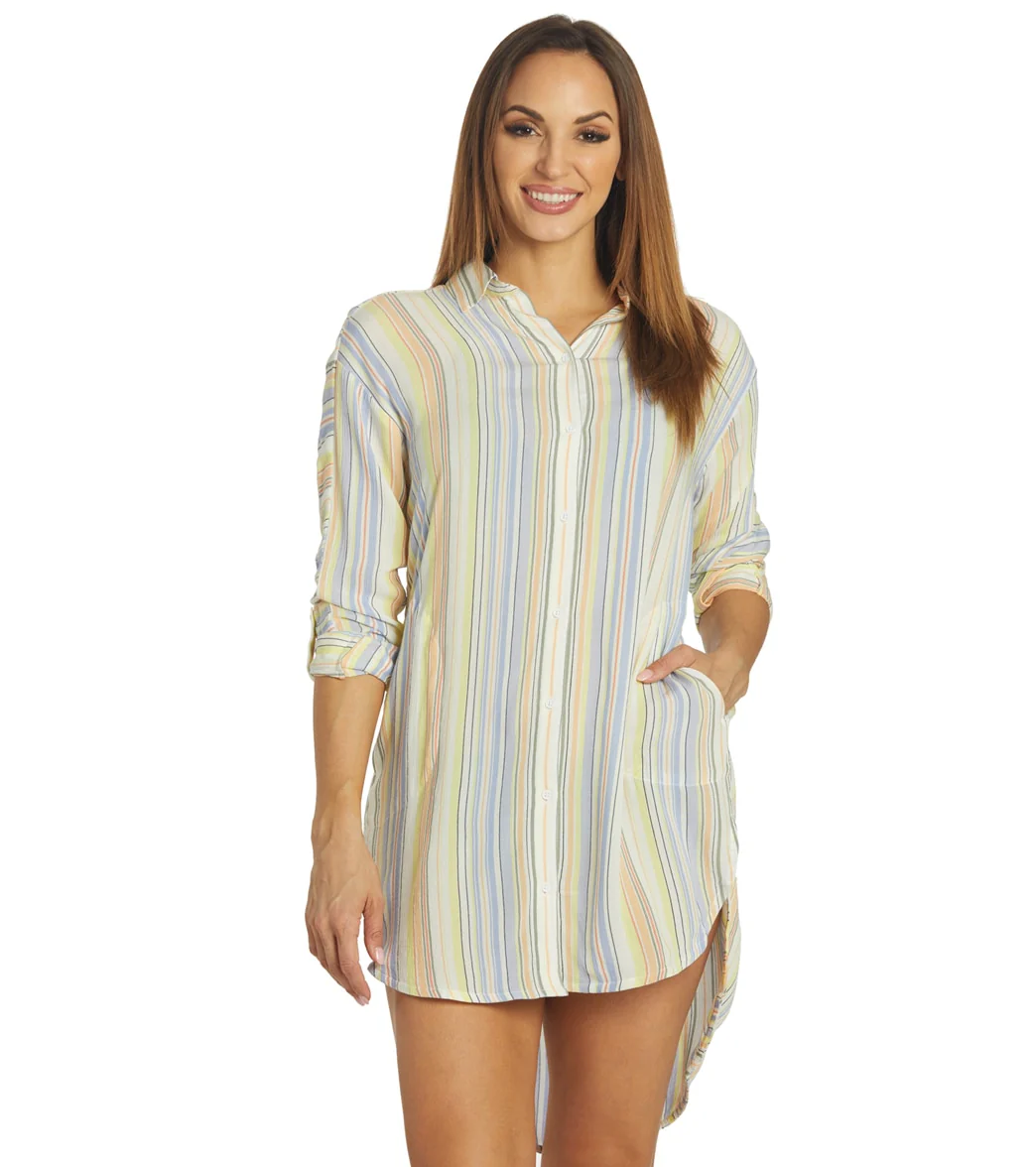 prAna Scheena Longe Sleeve Cover Up Shirt - Image 7