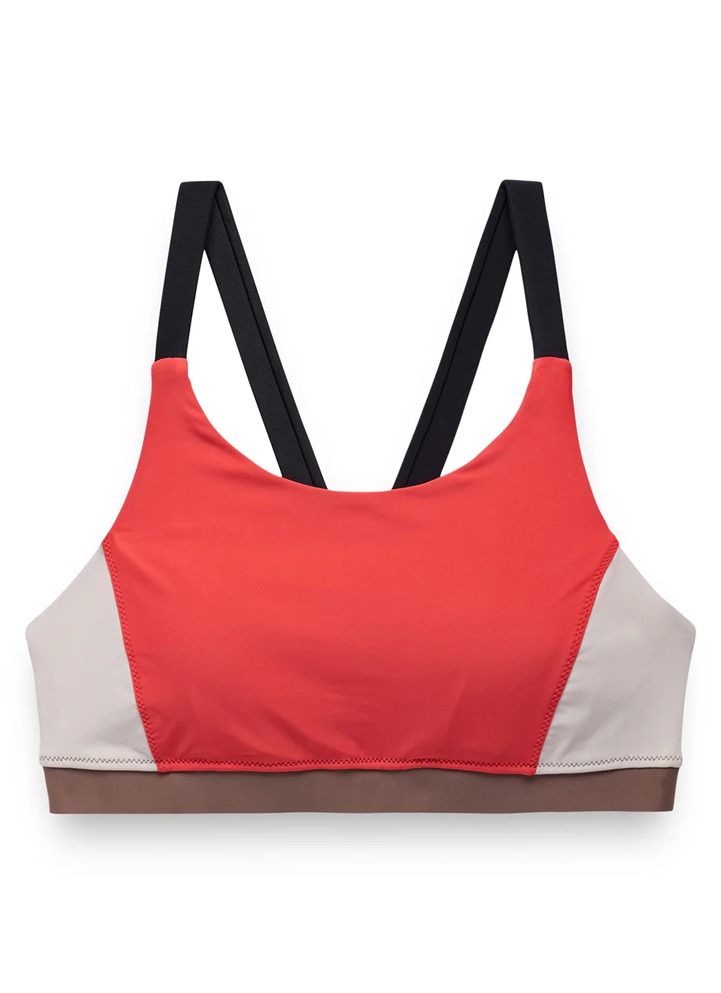prAna Women's Baja Bound Color Block Sport Bikini Top - Image 14