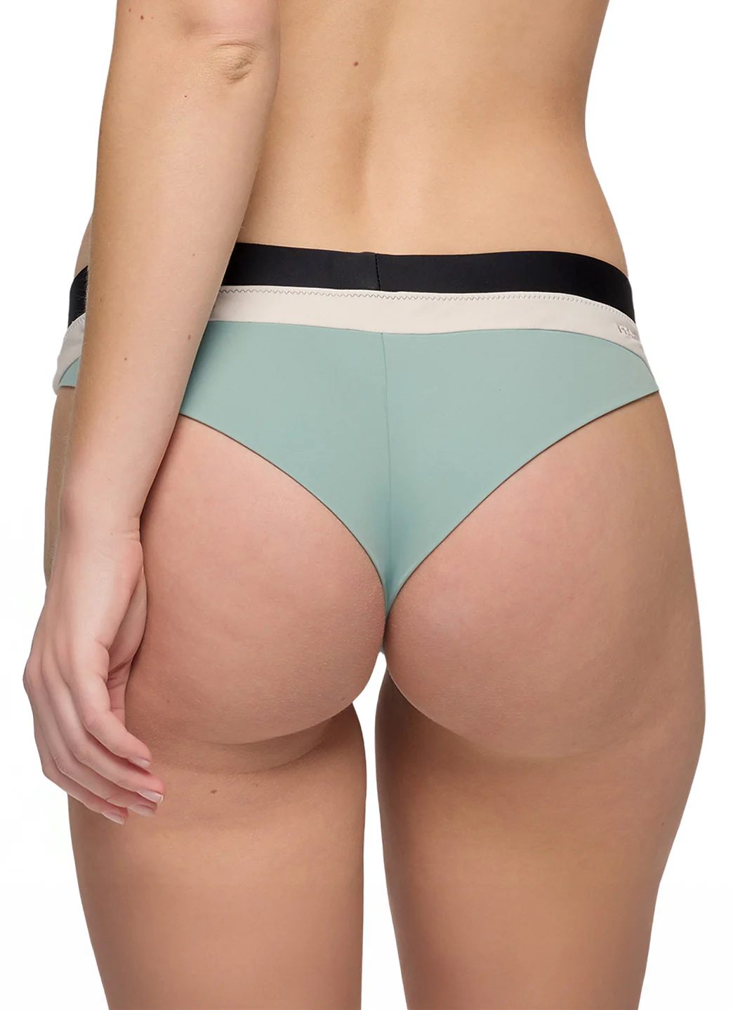 prAna Women's Color Block Baja Bound Cheeky Bikini Bottom - Image 5