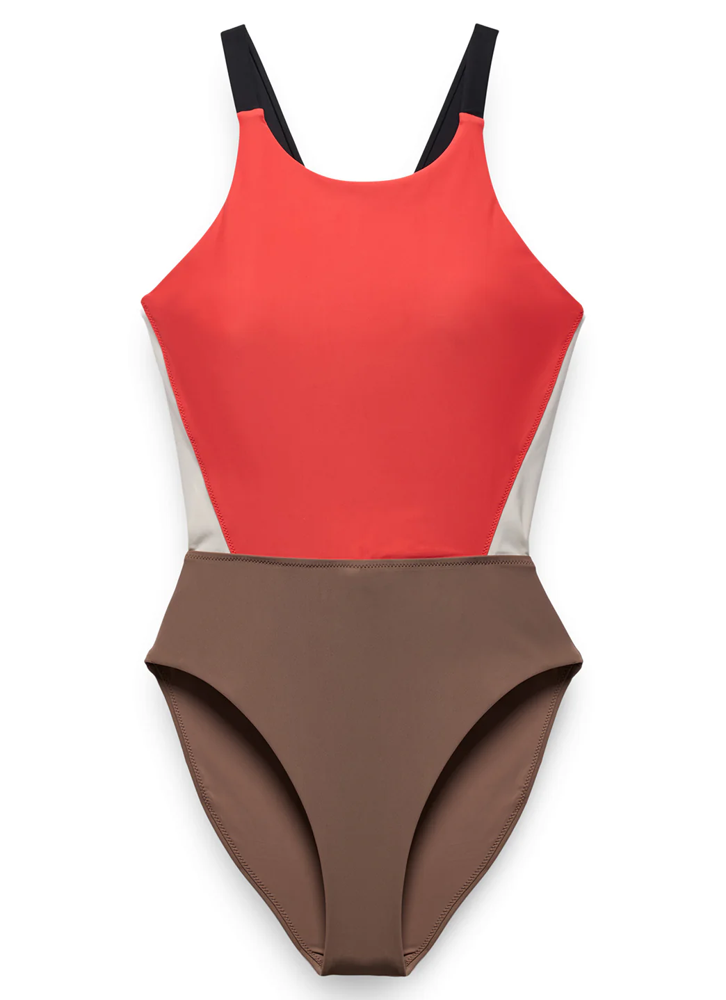 prAna Women's Color Block Baja Bound Cutout One Piece Swimsuit - Image 6