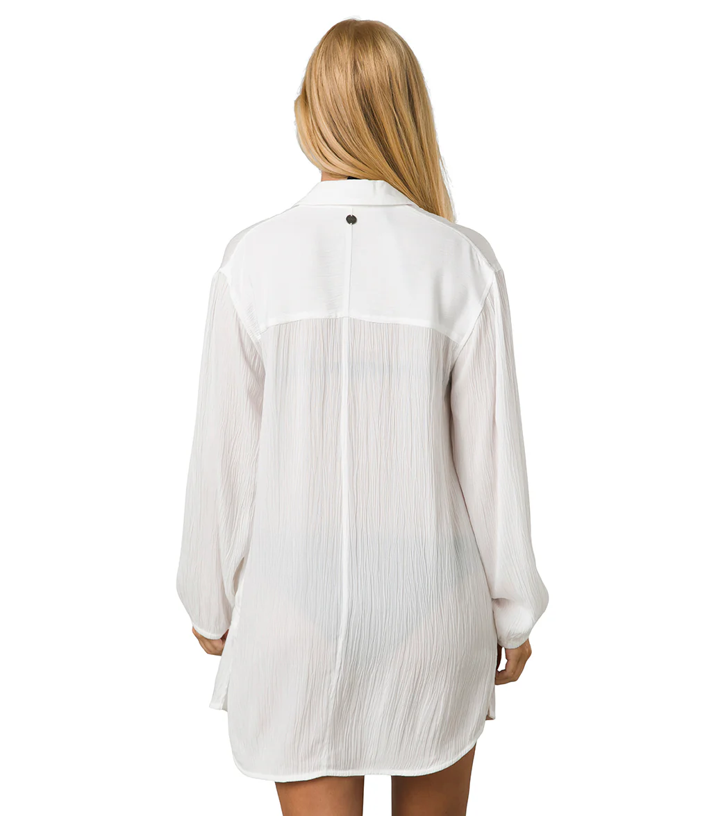 prAna Women's Fernie Cover Up Shirt - Image 12