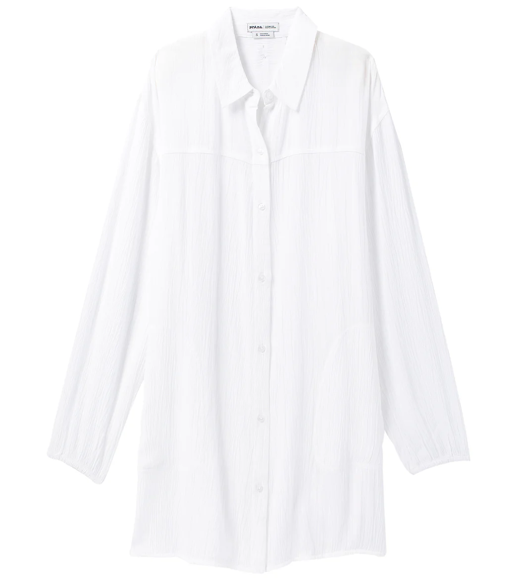 prAna Women's Fernie Cover Up Shirt - Image 15