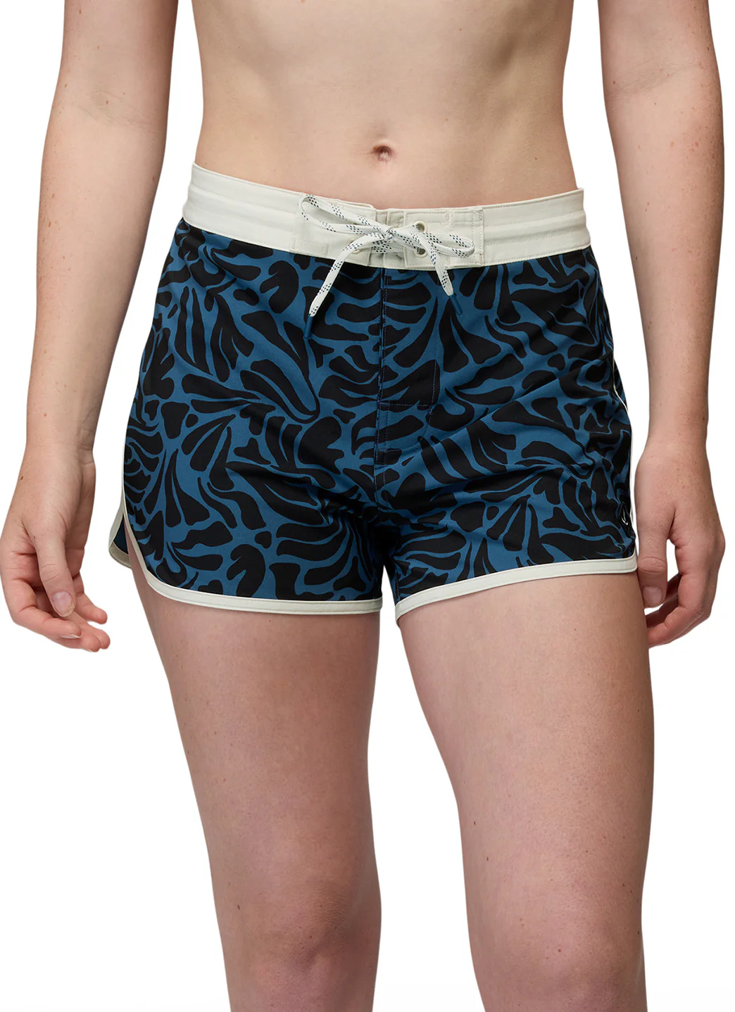 prAna Women's La Jolla Black Seaweed Board Short - Image 2