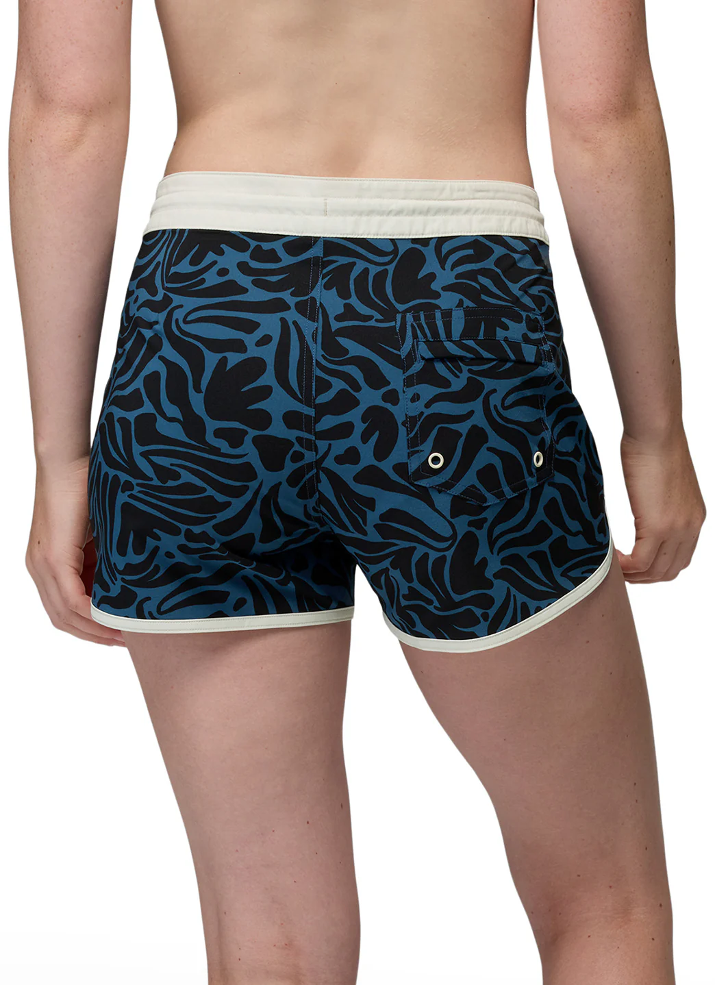 prAna Women's La Jolla Black Seaweed Board Short - Image 4