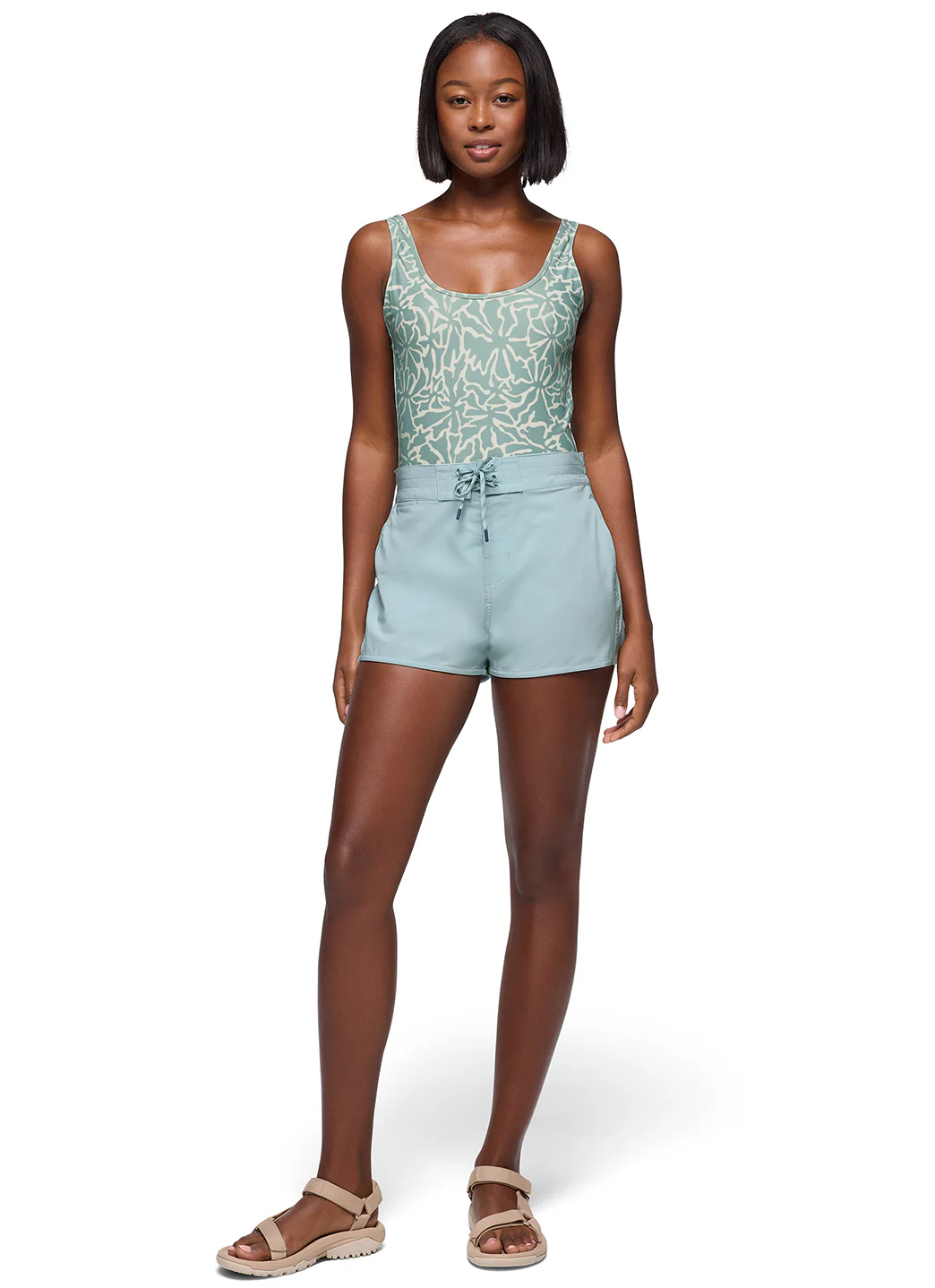 prAna Women's Print Lahari One Piece Swimsuit - Image 5