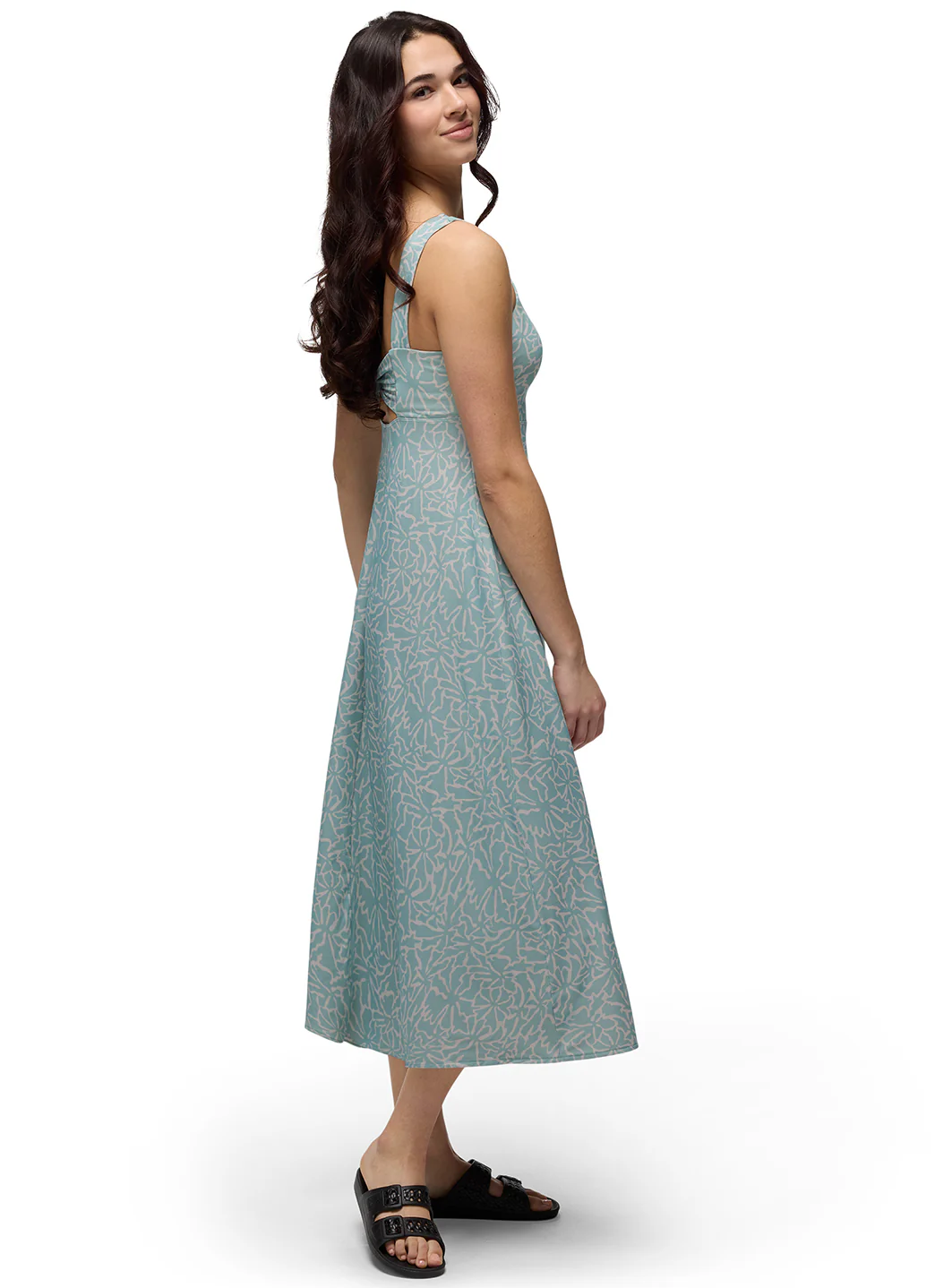 prAna Women's Print Lata Cover Up Beach Dress - Image 4