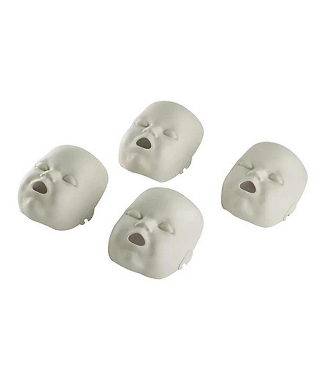 Prestan Professional 4 Pack of Face Skin Replacements for Infant Manikins