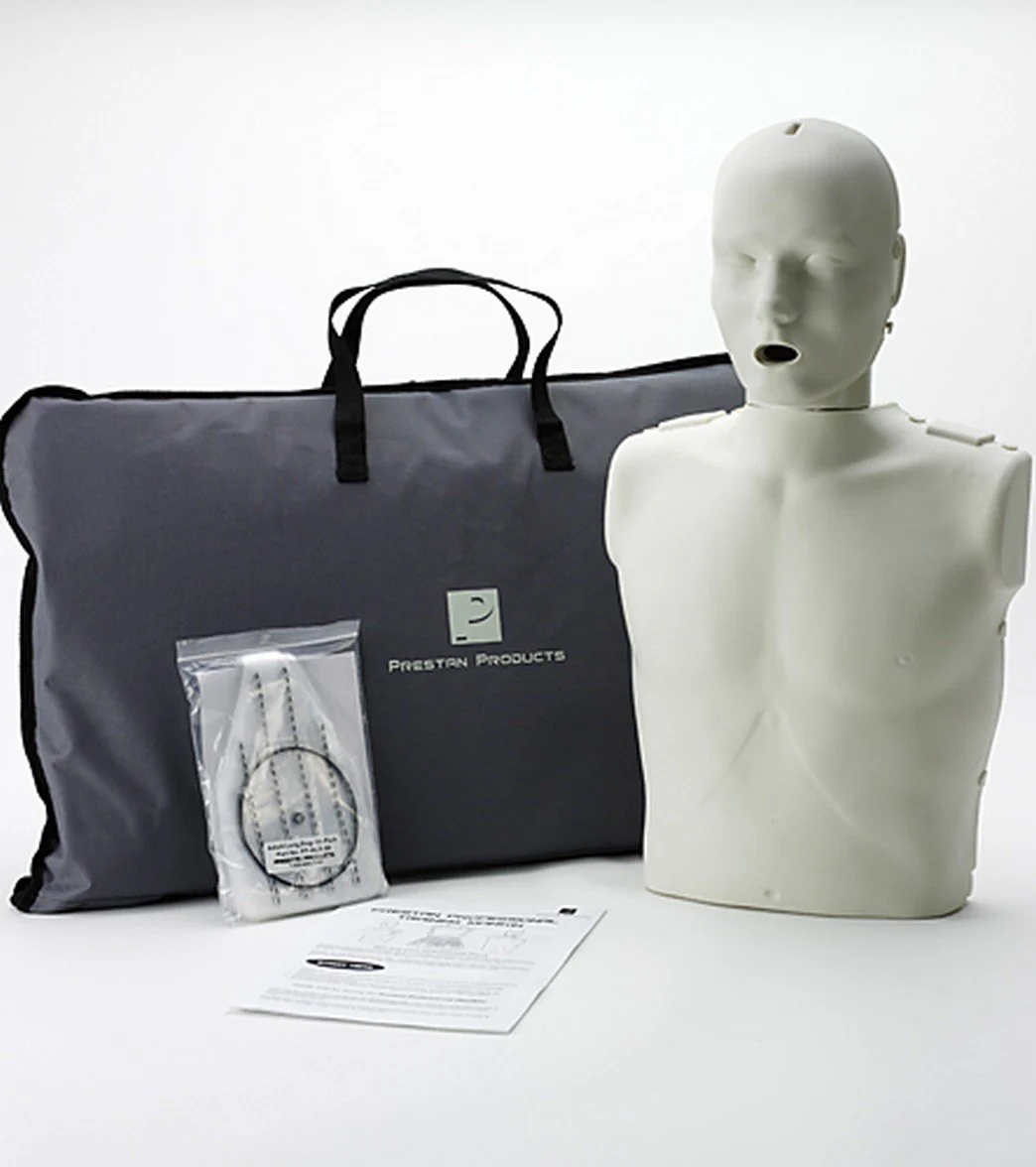 Prestan Professional Adult CPR-AED Training Manikin  w/ CPR Monitor & Kit