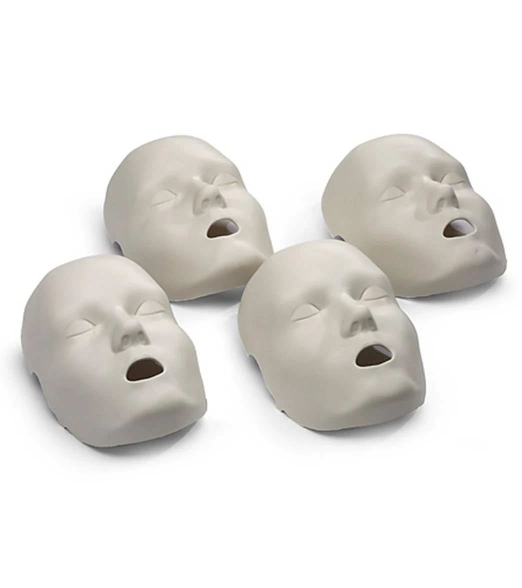 Prestan Professional Face Skin Replacements for Adult Manikin 4 Pack
