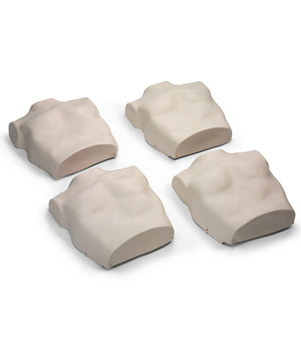 Prestan Professional Torso Skin Replacements for Adult Manikin 4 Pack