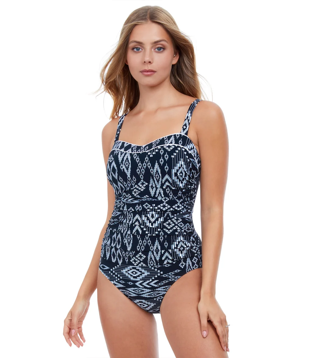 Profile by Gottex Woman's Peruvian Nights One Piece Swimsuit (D Cup)