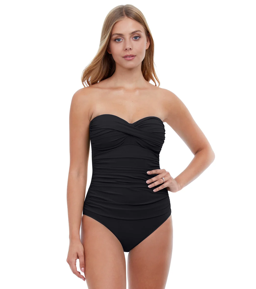 Profile by Gottex Woman's Tutti Frutti Bandeau One Piece Swimsuit - Image 5