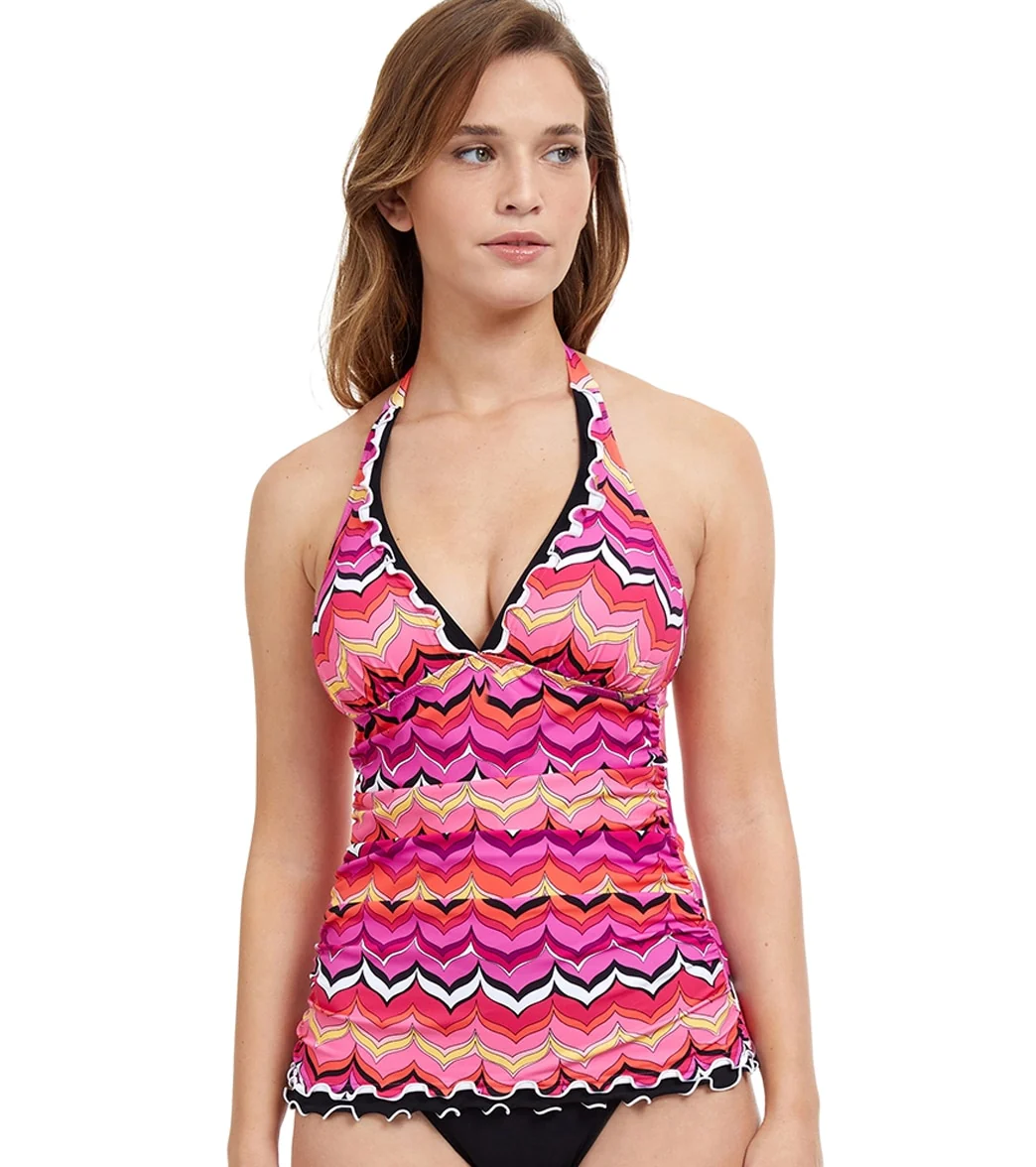 Profile by Gottex Women's Palm Springs Halter Tankini Top - Image 2