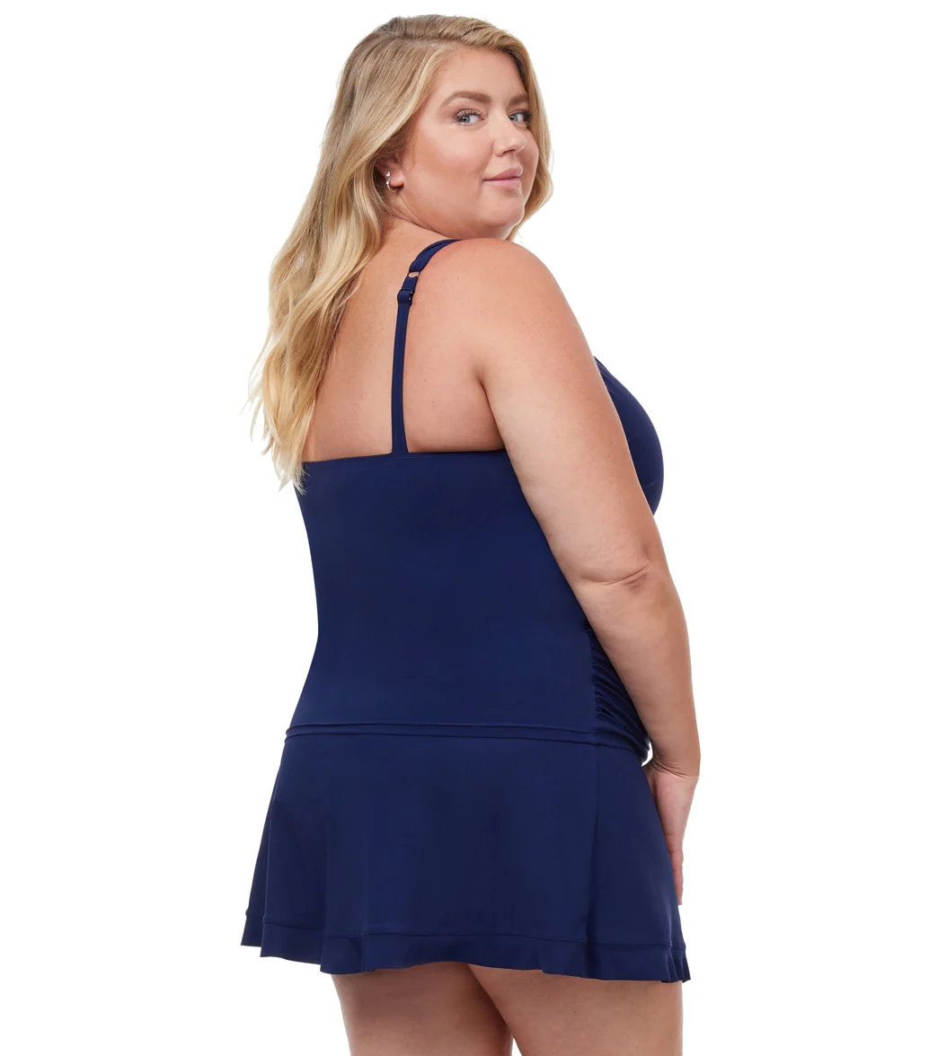 Profile by Gottex Women's Plus Size Tutti Frutti Tankini Top - Image 5