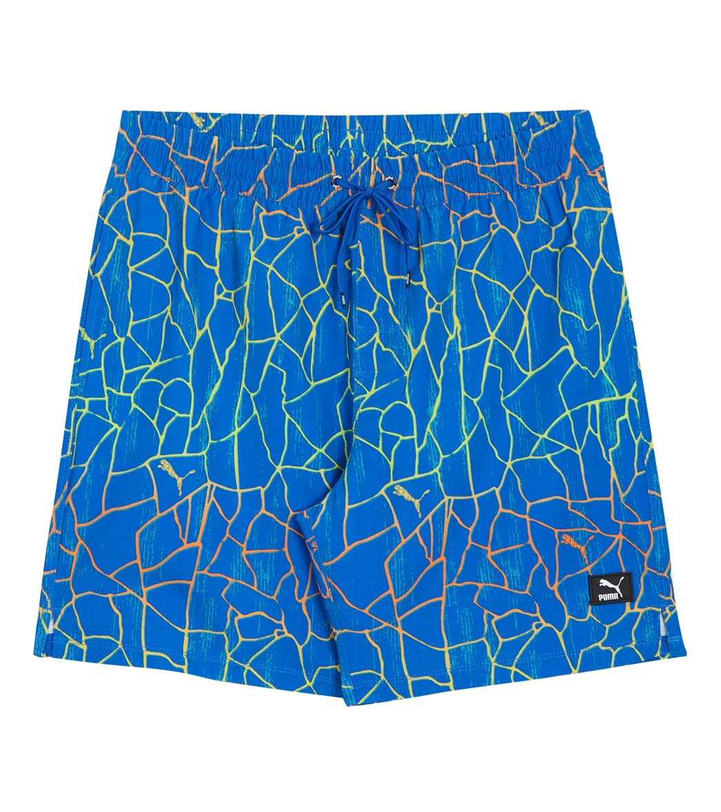 Puma Men's 18" Novelty Swim Trunks - Image 14
