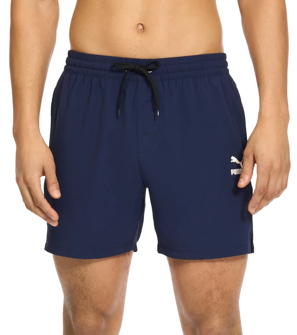 Puma Men's 5.5" Quickdry Branded Swim Trunks - Image 15