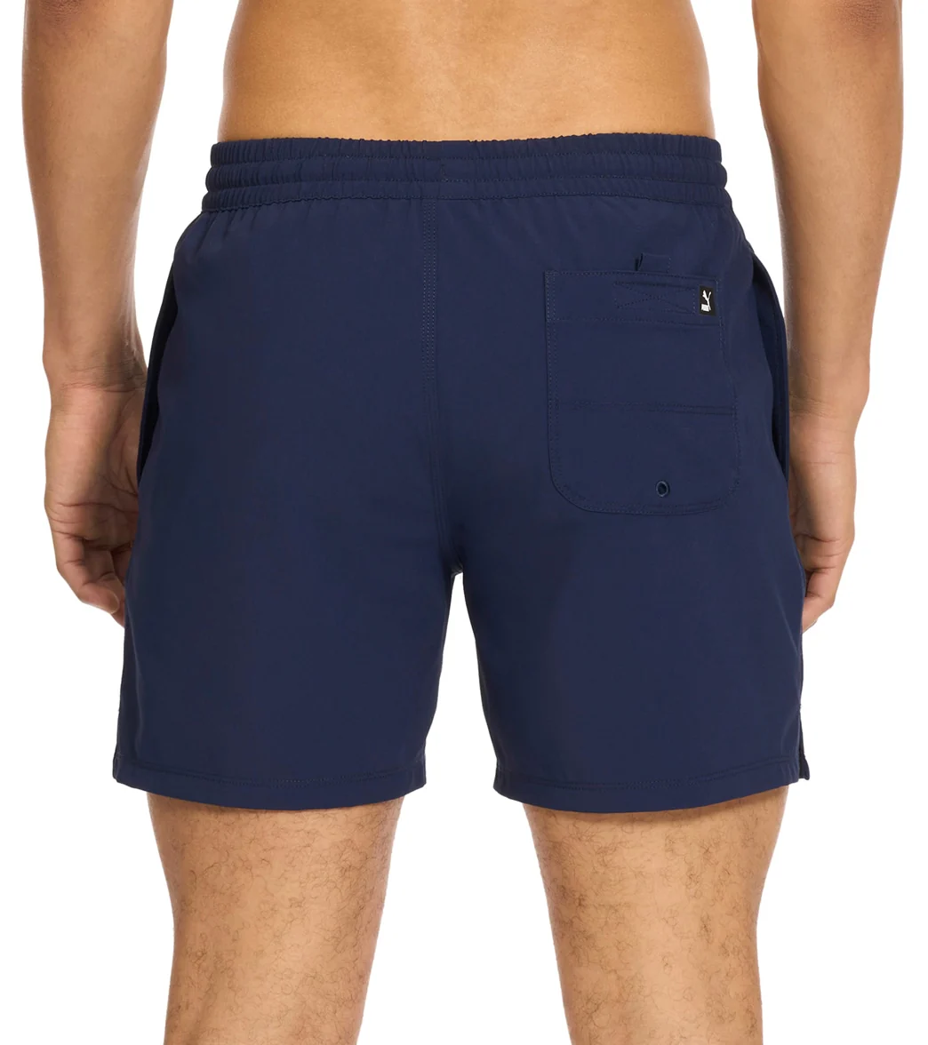Puma Men's 5.5" Quickdry Branded Swim Trunks - Image 16