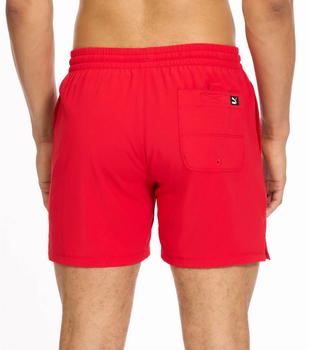 Puma Men's 5.5" Quickdry Branded Swim Trunks - Image 2