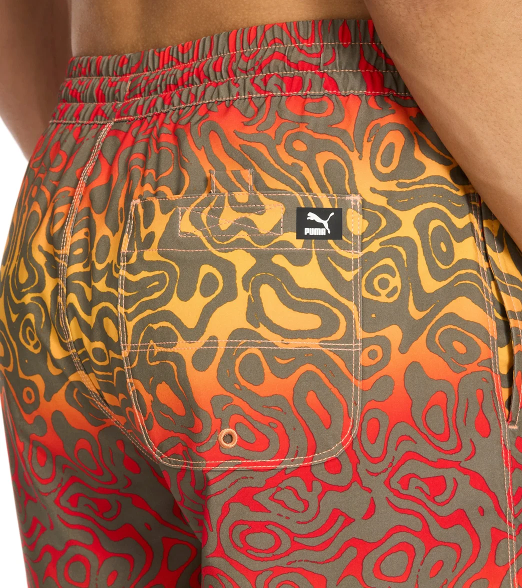 Puma Men's 7" Novelty Swim Trunks - Image 10