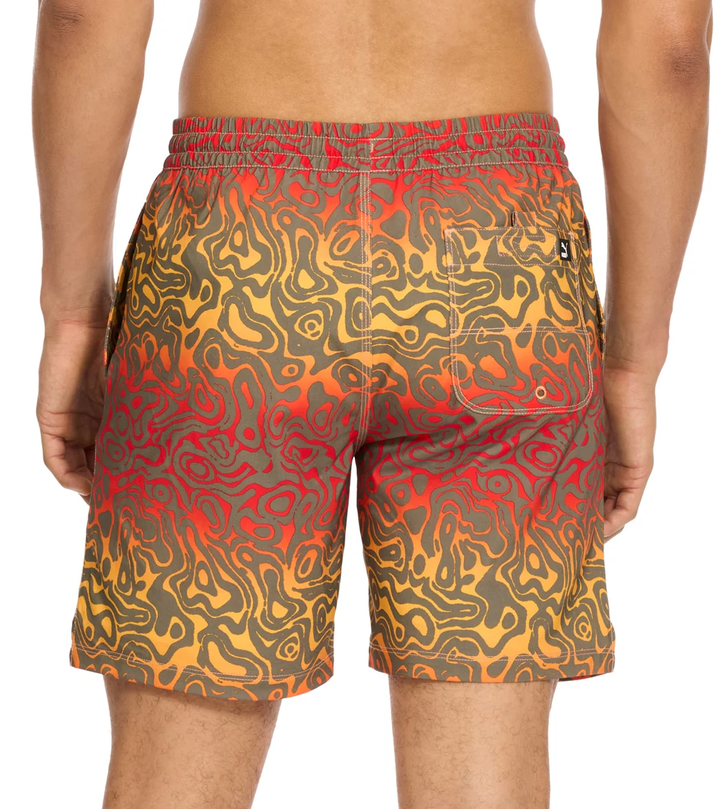Puma Men's 7" Novelty Swim Trunks - Image 8