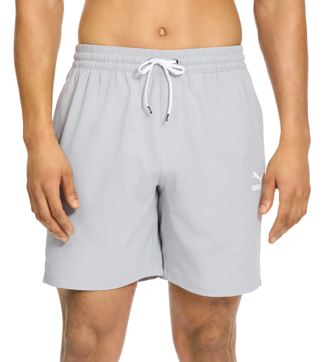 Puma Men's 7" Quickdry Branded Swim Trunks - Image 11
