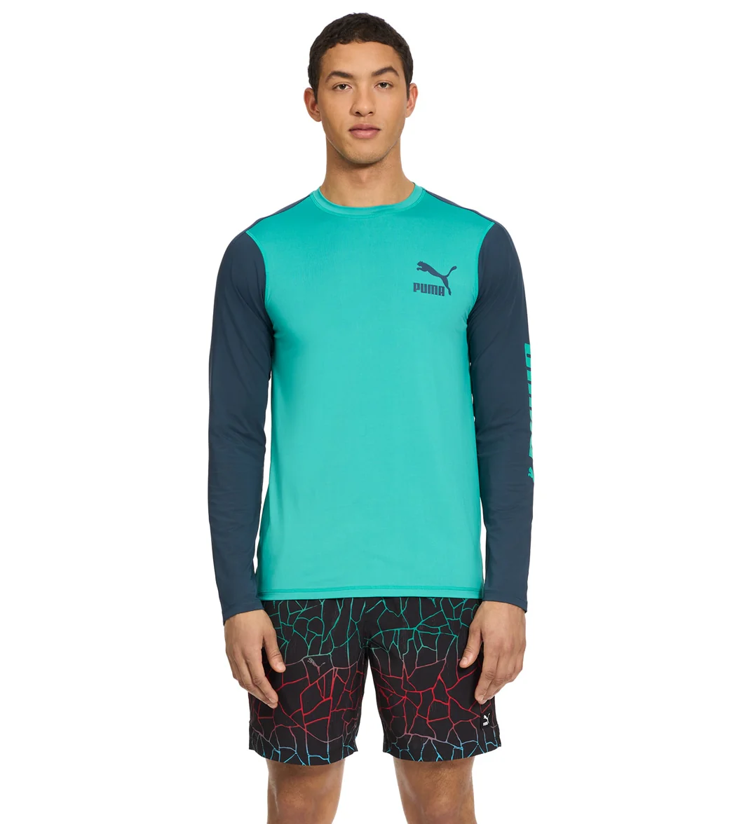 Puma Men's Quickdry Regular Fit Long Sleeve Rash Guard - Image 11