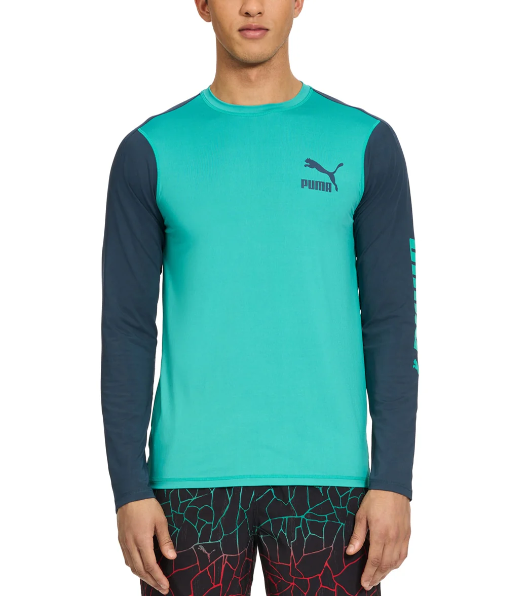 Puma Men's Quickdry Regular Fit Long Sleeve Rash Guard - Image 17