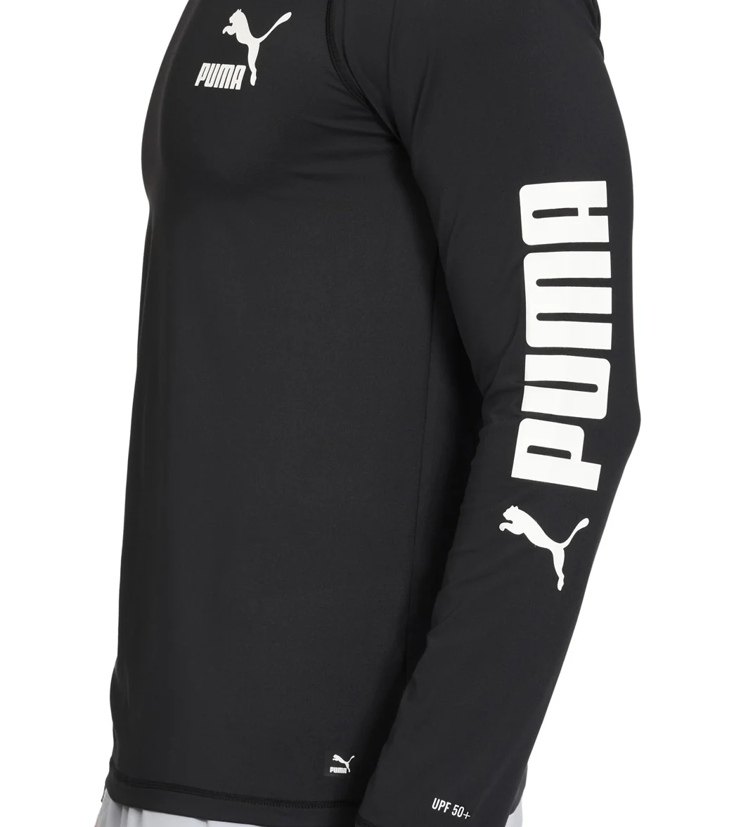 Puma Men's Quickdry Regular Fit Long Sleeve Rash Guard - Image 21