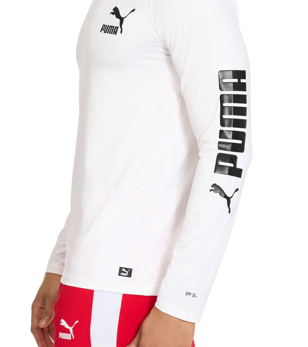 Puma Men's Quickdry Regular Fit Long Sleeve Rash Guard - Image 5