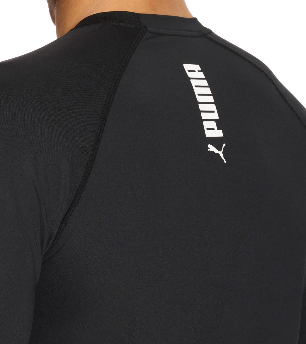 Puma Men's Quickdry Regular Fit Short Sleeve Rash Guard - Image 12