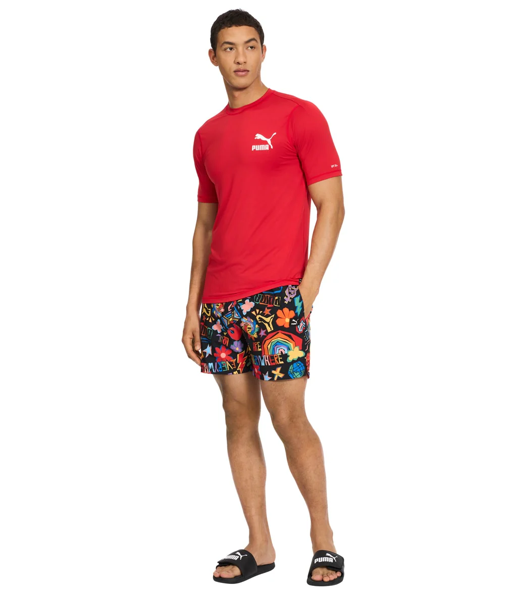 Puma Men's Quickdry Regular Fit Short Sleeve Rash Guard - Image 3