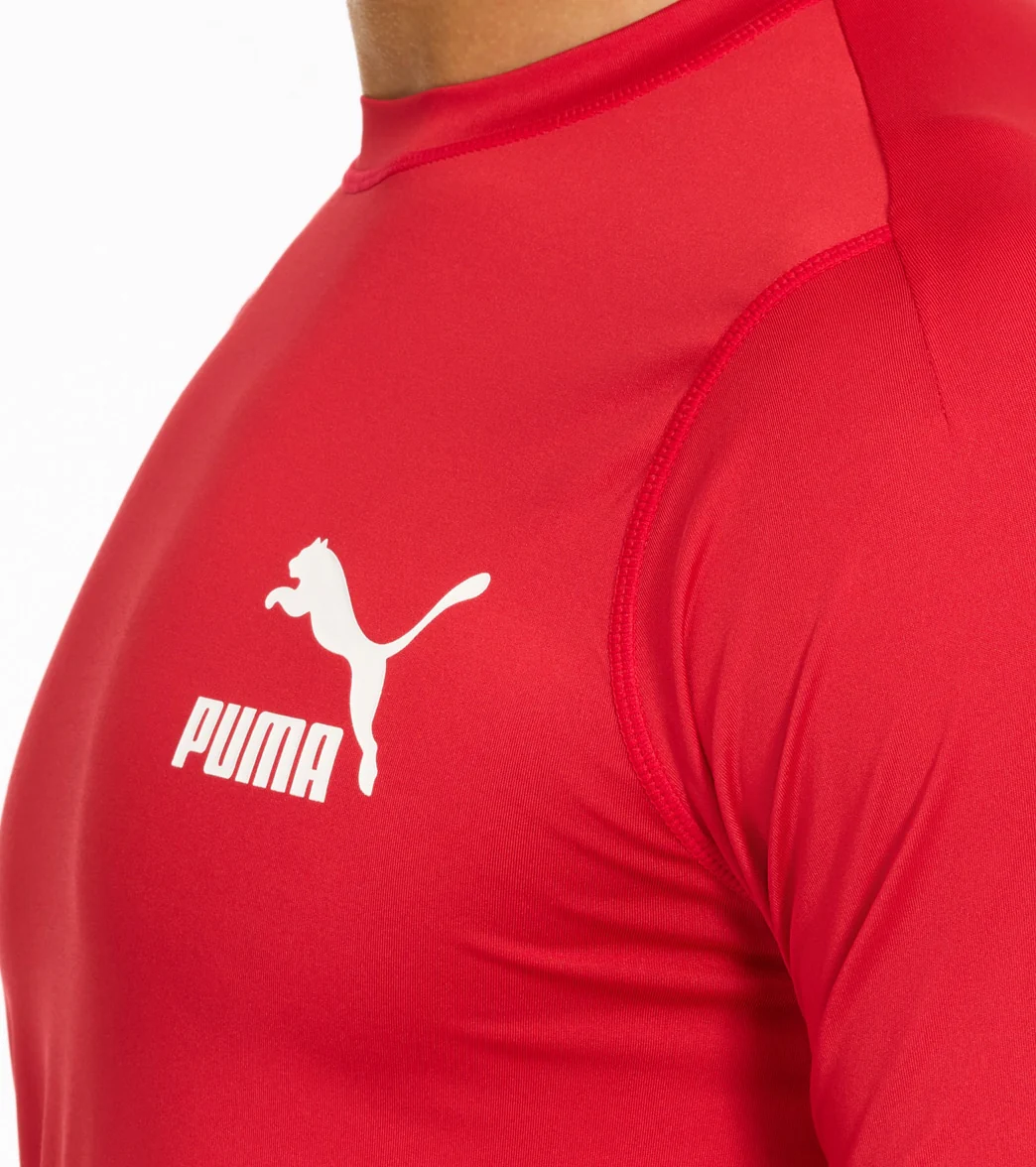 Puma Men's Quickdry Regular Fit Short Sleeve Rash Guard - Image 4