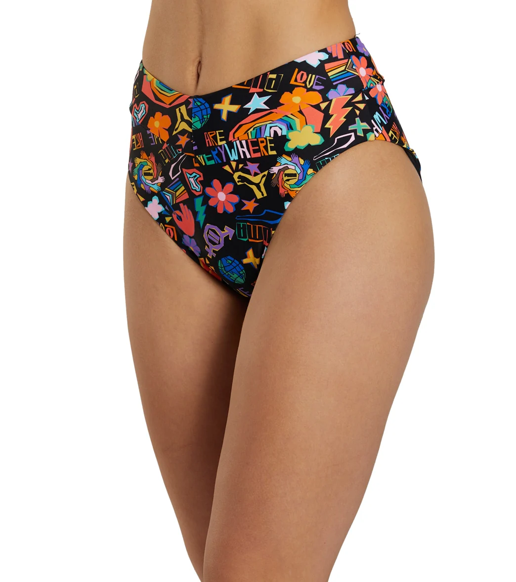 Puma Women's High Cut Bikini Bottom - Image 12