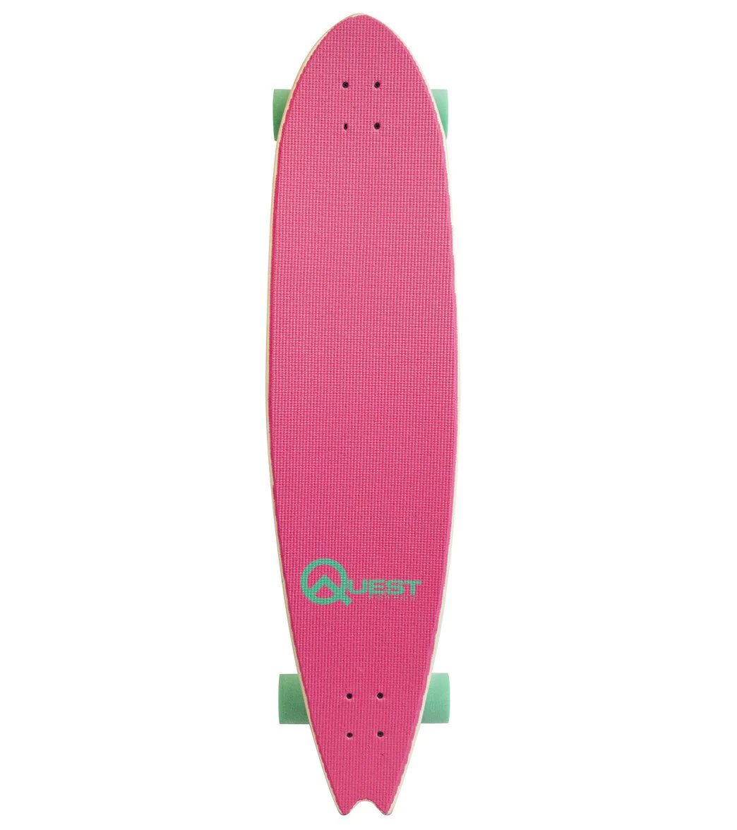 Quest Boards Artisan Bamboo 42" Yoga Longboard Skateboard - Image 2