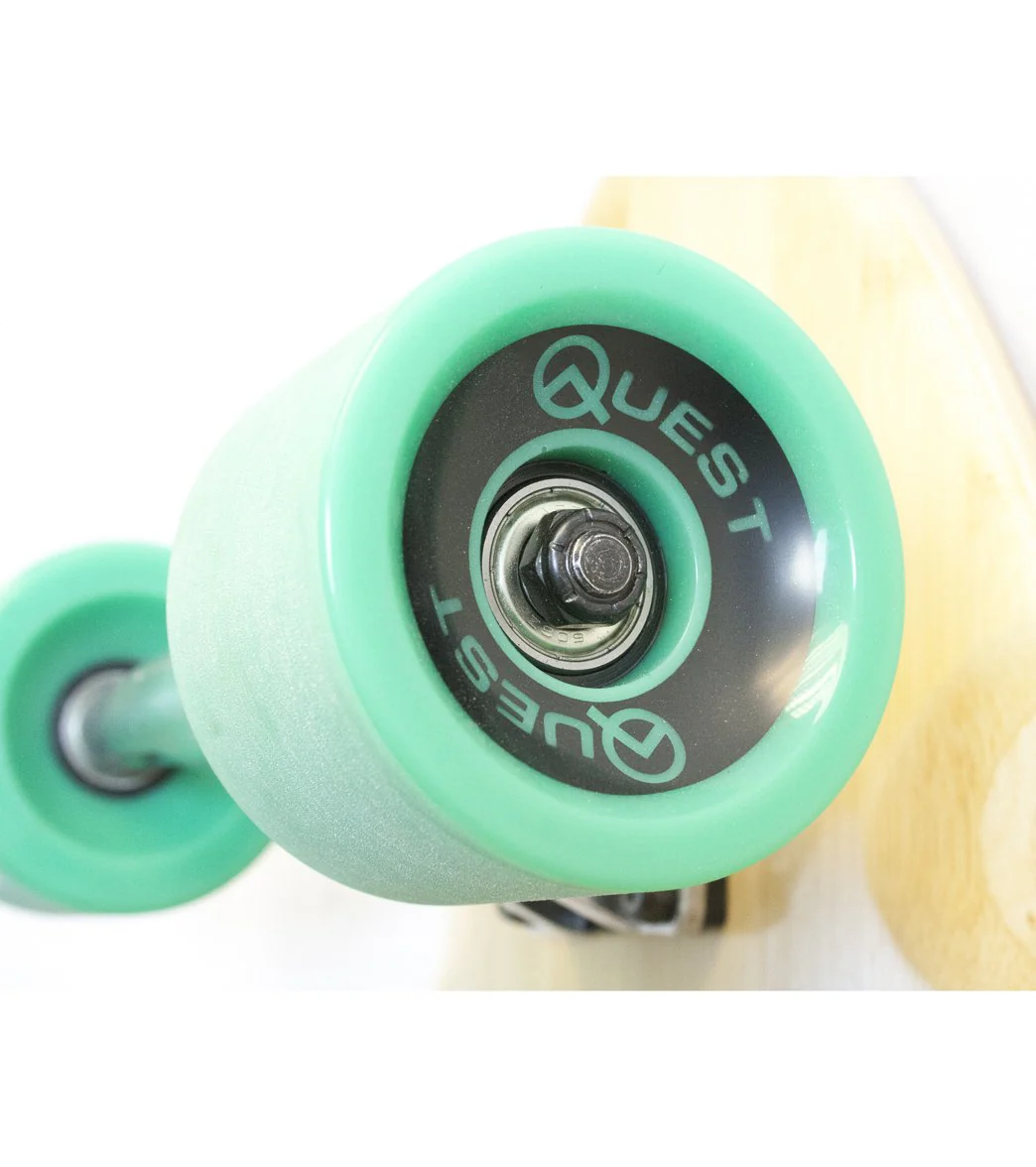 Quest Boards Artisan Bamboo 42" Yoga Longboard Skateboard - Image 3