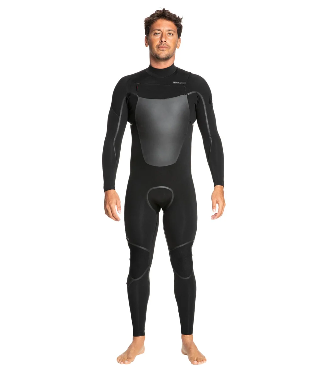 Quiksilver Men's 3/2mm Marathon Sessions Chest Zip Fullsuit Wetsuit - Image 5