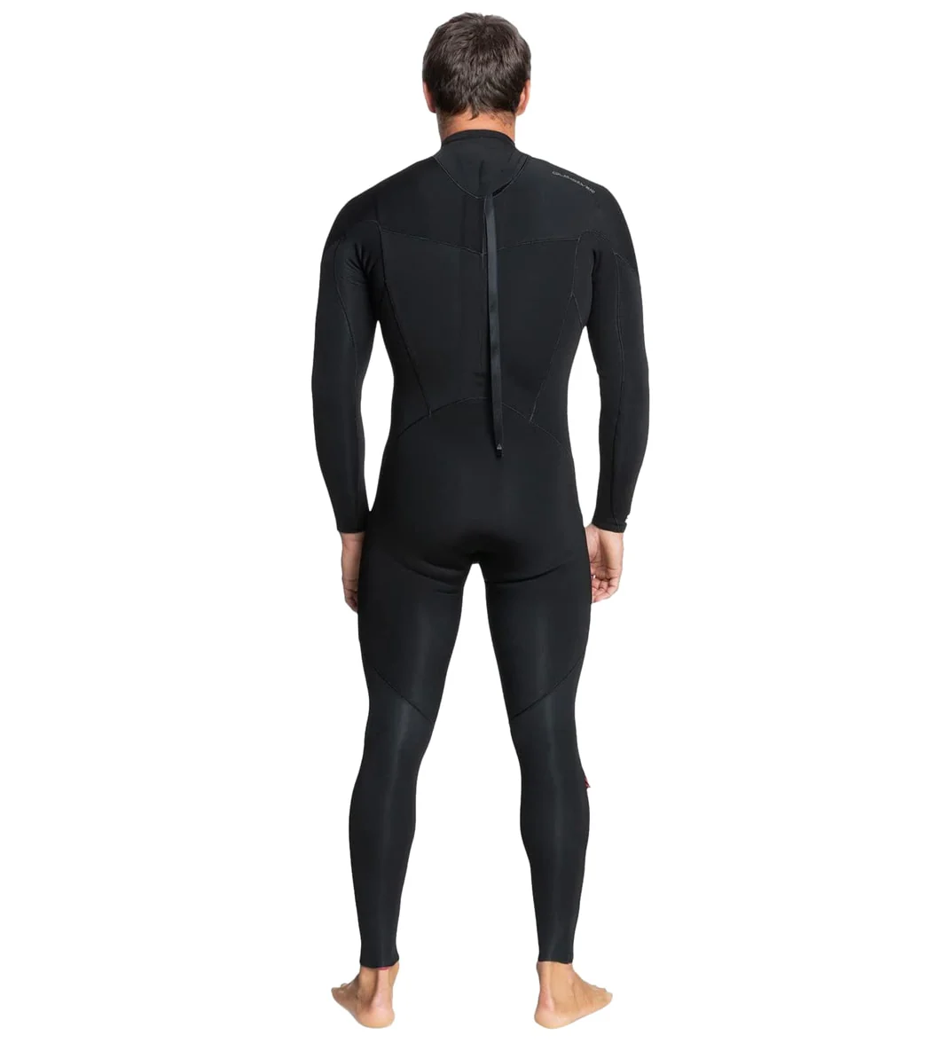 Quiksilver Men's 4/3mm Everyday Sessions Back Zip Fullsuit Wetsuit - Image 3