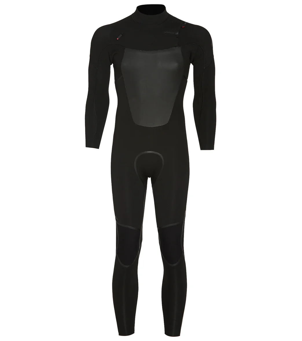 Quiksilver Men's 4/3mm Marathon Sessions Chest Zip Fullsuit Wetsuit - Image 5