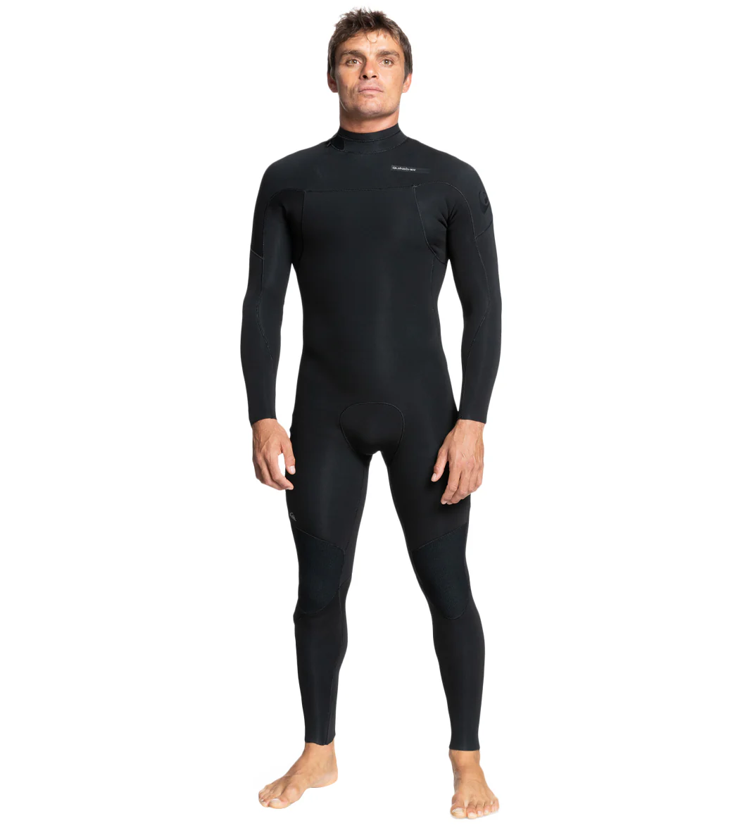 Quiksilver Men's 4/3MM Sessions Back Zip Full Wetsuit